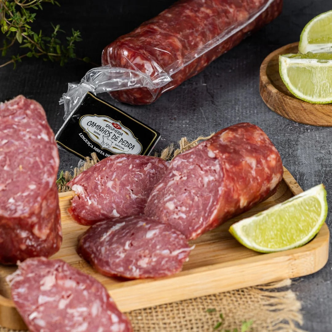 Salame Artesanal Misto Com Carne De Javali E Suína 220G